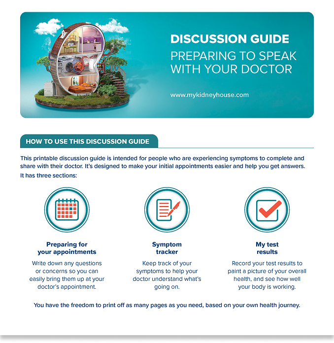My doctor discussion guide 