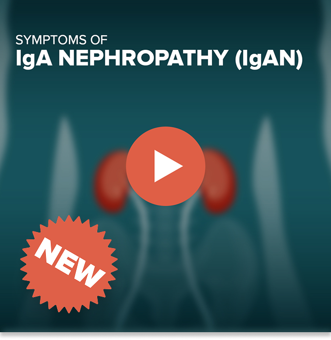 Symptoms of IgA nephropathy