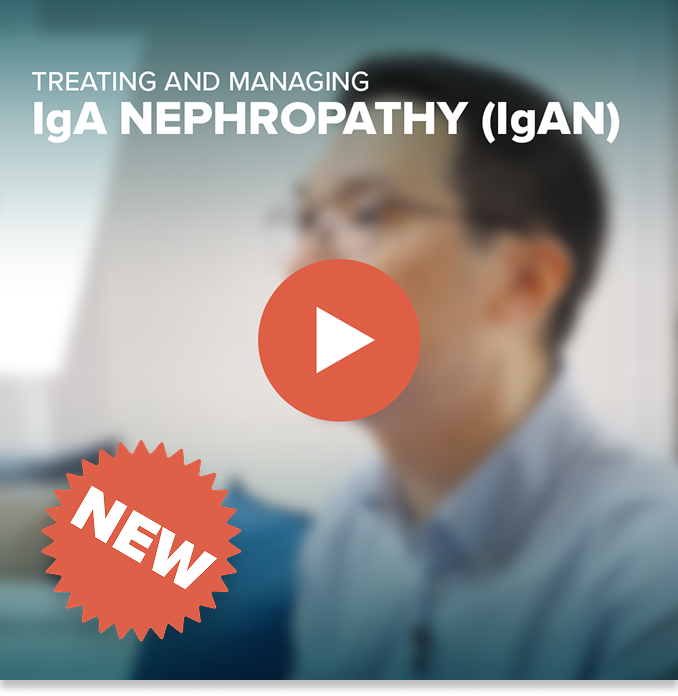 Treating & managing IgA nephropathy: Prof. Cheung