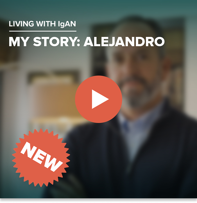 Living with IgAN - My story: Alejandro